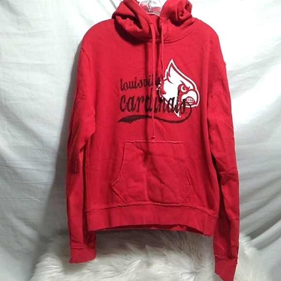 Pressbox Sweaters - Pressbox Louisville Cardinals Hoodie Sz.L Gently Worn Unisex